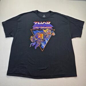Funko Pop! Tees Thor Love and Thunder Graphic T-Shirt Black Men's 3XL Marvel